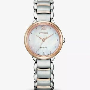 Citizen Womens Eco Mother of Pearl NWT